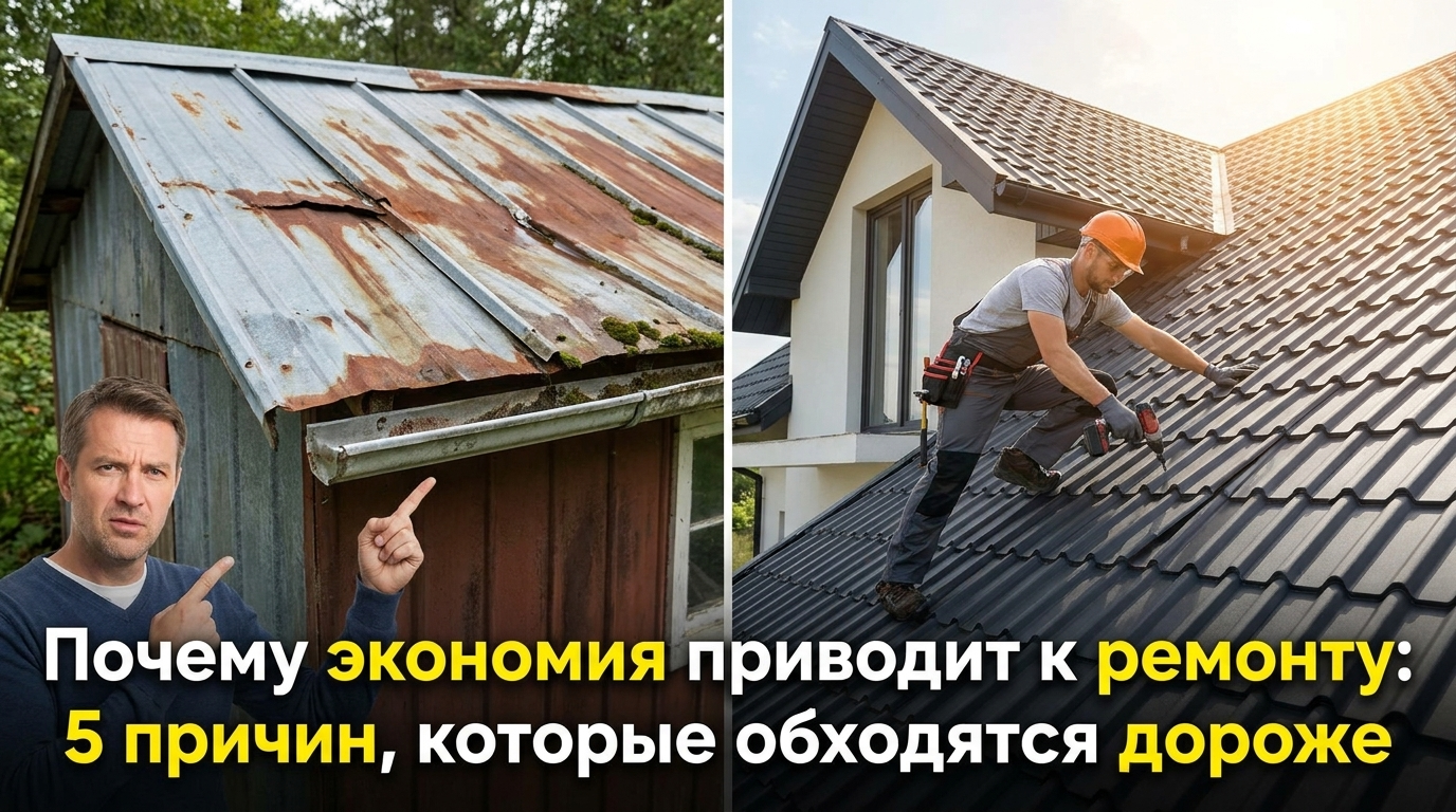 Почему экономия приводит к ремонту: 5 причин, которые обходятся дороже