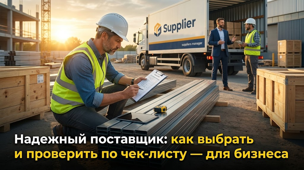 Надежный поставщик для бизнеса