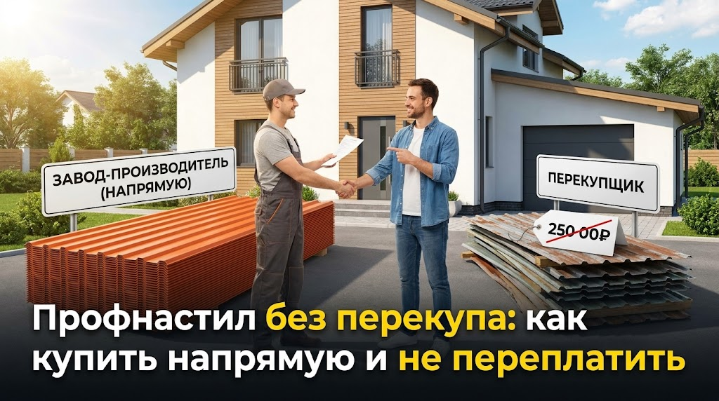 Профнастил без переплат
