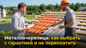 Металлочерепица выбор
