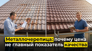 Металлочерепица и её качество по сравнению с ценой